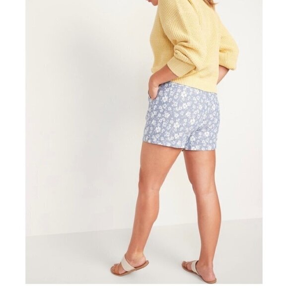 Old Navy Linen Floral Shorts, Misses size 8 - Picture 10 of 10